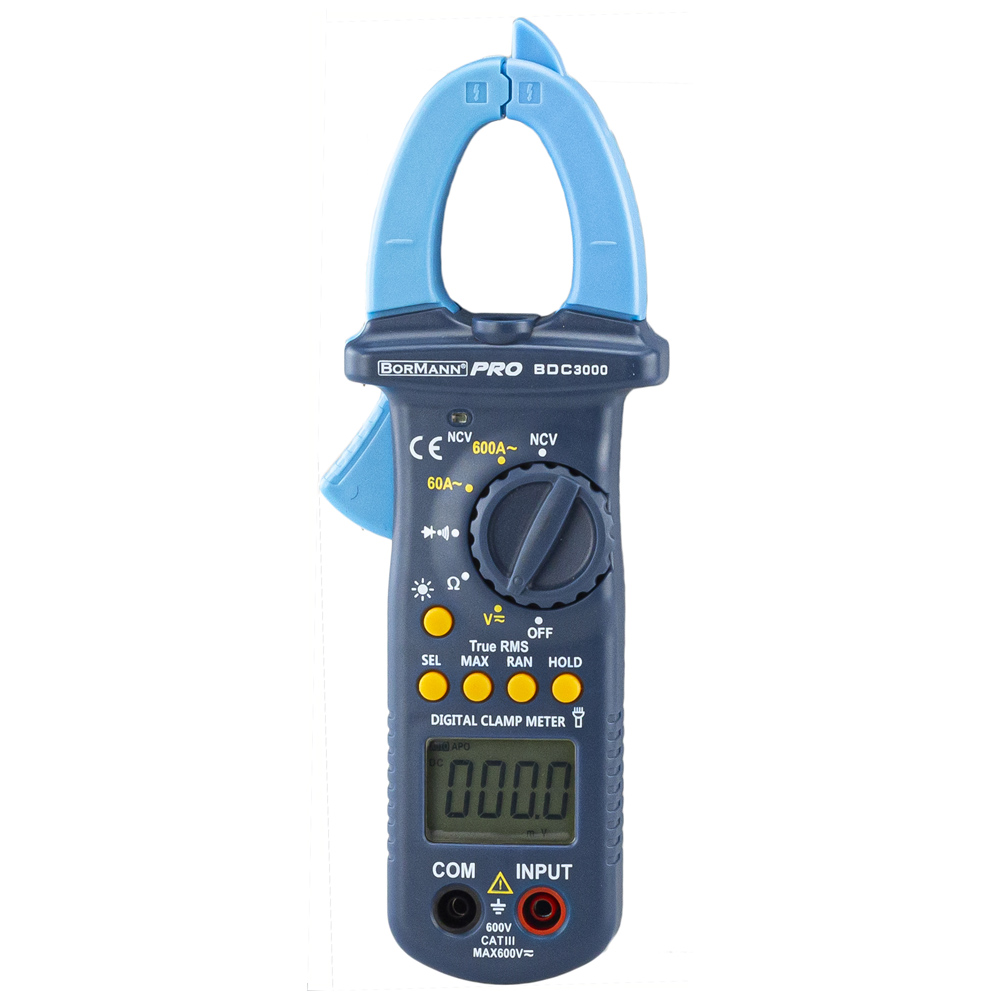Pinzette ambra Digital AC / DC 600V Bormann BDC3000